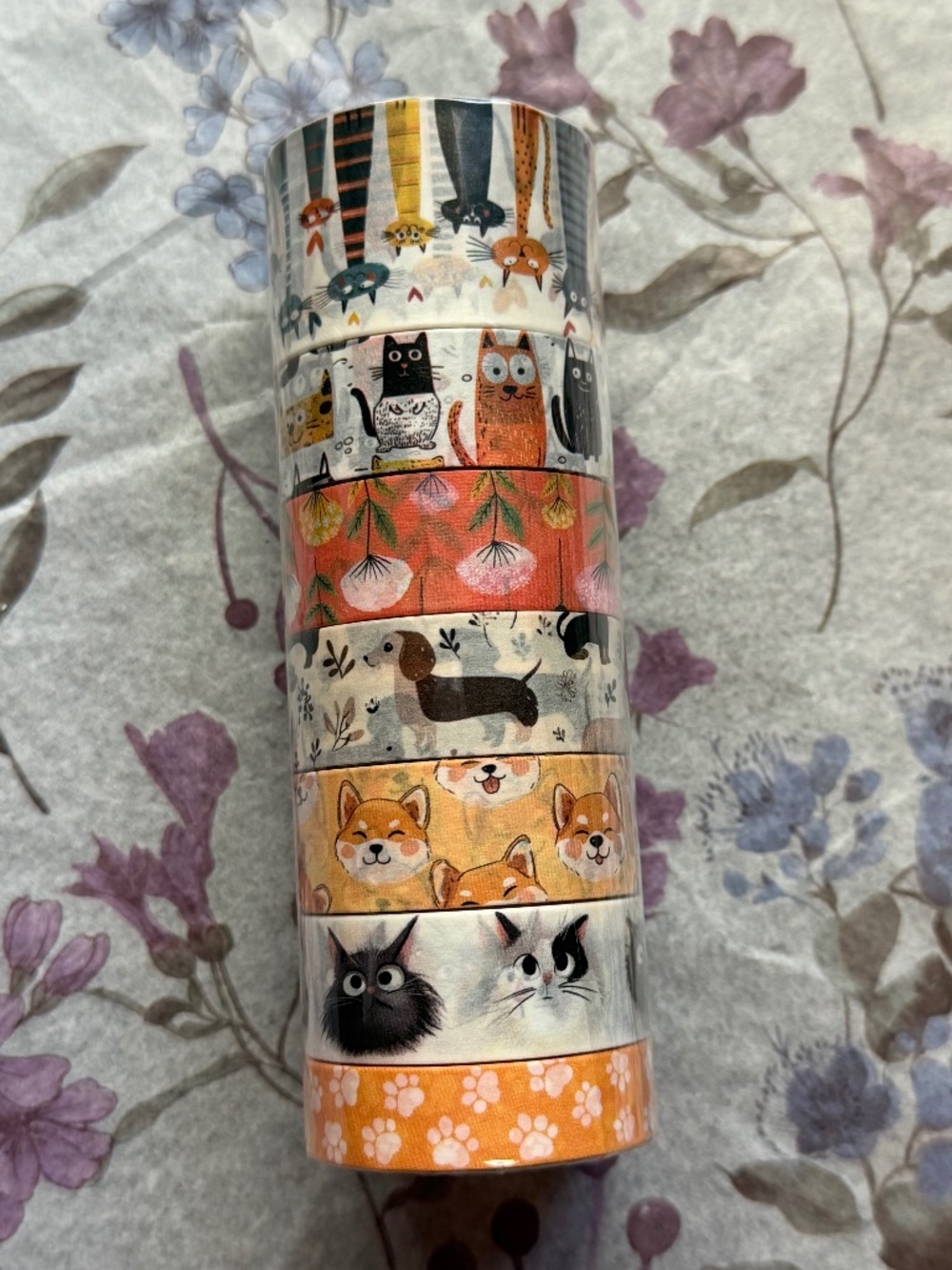 Cute animals washi tape